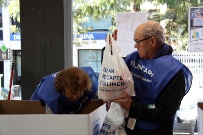 Imagen de un voluntario de la Gran Provisión de la edición pasada.