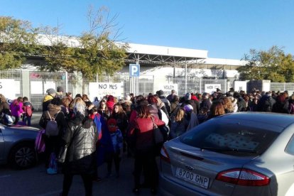 Imatge d'una de les manifestacions que aquest gener han protagonitzat alumnes, pares i mares.