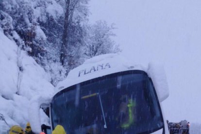 Els nens i nenes, tots sans i estalvis, han aprofitat per divertir-se amb la neu.