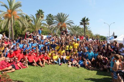 Fotografia de família dels participants a la cita.