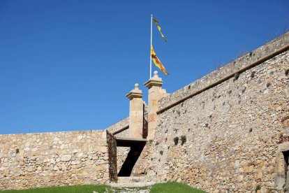 La bandera de Tarragona del Fortí de Sant Jordi