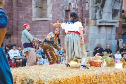 Obra de Teatro en la Fira de Bandolers de Alcover en el 2016.