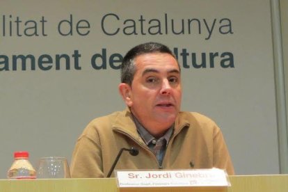 Imatge del catedràtic de filologia catalana de la Universitat Rovira i Virgili, Jordi Ginebra.