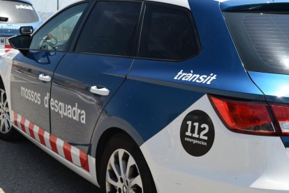 Imatge d'un vehicle de Mossos d'Esquadra.