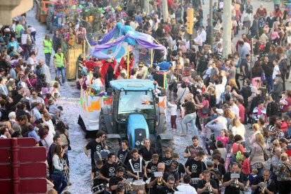 Imatge de la Batalla de les Flors de Lleida.