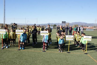 Els nens i nenes de l'escola, protagonistes.