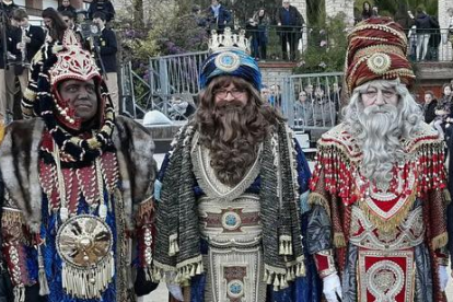 Una imagen de los reyes de la cabalgata de Reus, este año.