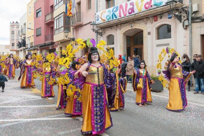 Imagen del Desfile del Carnaval de la Canonja 2018.