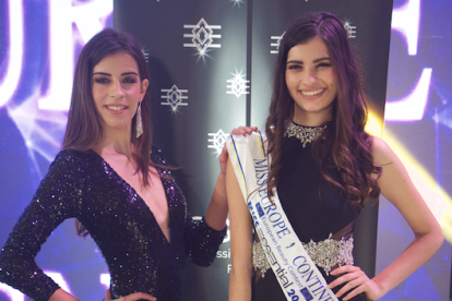 Les dos participants tarragonines, al Miss Europe Continental 2017.