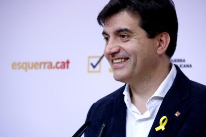 Sergi Sabrià, portaveu d'ERC