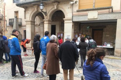 Moment de la celebració de l'acte