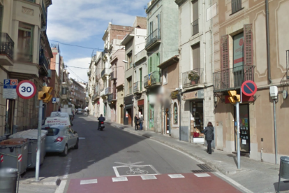 Imagen de la calle Major de Sarrià de Barcelona, donde tuvieron lugar los hechos.