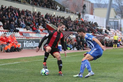 Miramón reapareció contra el Lorca, una vez superada la lesión, y lo hizo como titular.