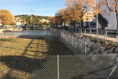 Imatge del primer dels espais 'correcan' situat a la Rambla del Prat de Cunit.