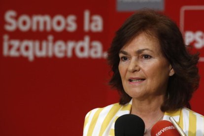 Carmen Calvo será vicepresidenta del Gobierno