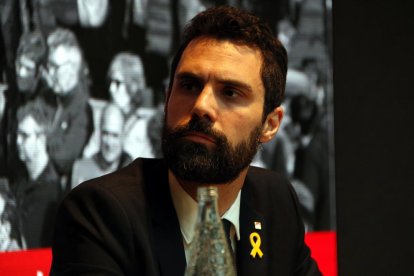 Imatge d'arxiu de Roger Torrent, president del Parlament.