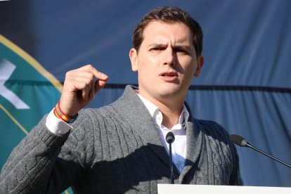 El president de Cs, Albert Rivera