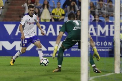 El mitja punta Aleix Febas és el jugador amb més qualitat del Zaragoza i un dels homes més perillosos del pròxim rival del Nàstic.