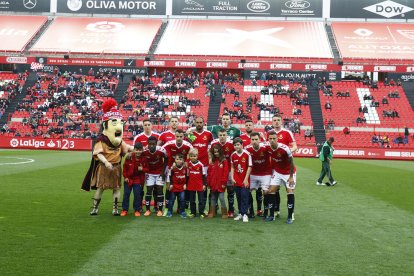 L'equip del Nàstic a l Nou Estadi