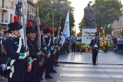 Acto de recuerdo y homenaje hace tres años a los defensores de Tarragona durante la Guerra del Francés.