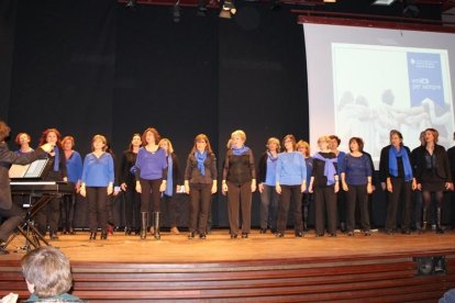 L'acte de reconeixement va comptar amb l'actuació musical del grup Sons de Gòspel.