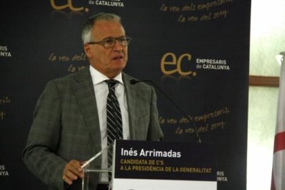 El president d'Empresaris de Catalunya, Josep Bou, en una imatge d'arxiu.