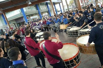 Imatge del I Concurs de Tambors i Bombos 'La Presa de Jesús'.