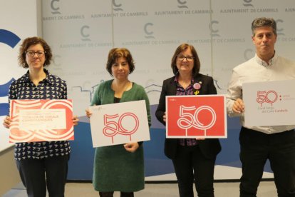 Presentació del programa d'actes del 50è aniversari de la