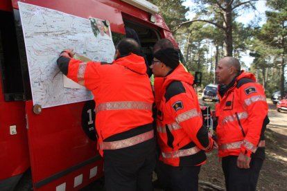 Imatge d'arxiu d'un dispositiu de recerca de Mossos d'Esquadra.