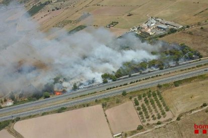 L'incendi ja està controlat