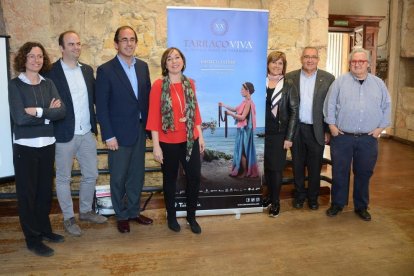 Imagen de la presentación de la nueva edición de Tarraco Viva.