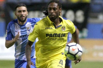 Semedo, con la camiseta del Villarreal.