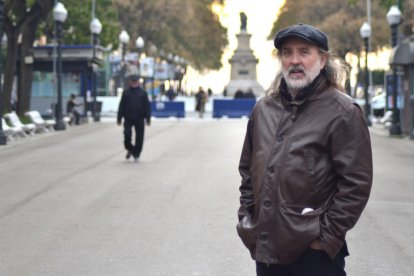 Joan Reig el passat divendres a la Rambla Nova de Tarragona.