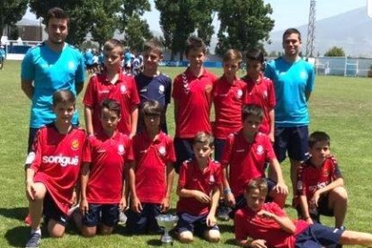 El equipo que protagonizó el gesto durante el torneo.