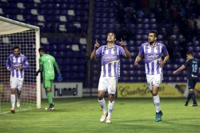 Jaime Mata es el máximo goleador de la categoría de plata, por delante de Raúl De Tomás, del Rayo Vallecano, que lleva 18.