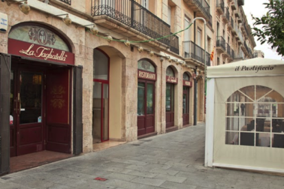 Imagen de archivo del local de la Tagliatella situado en la Rambla Nova de Tarragona.