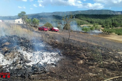 Imagen del incendio.