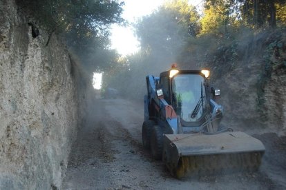 Los trabajos esta semana se están llevando a cabo