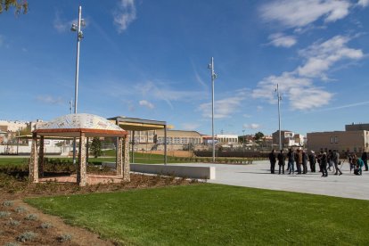 La inauguración del espacio verde con elementos deportivos tuvo lugar el pasado 27 de marzo.