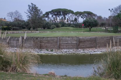 Una imatge d'arxiu dels camps de què disposa el Golf Aigüesverds de Reus.