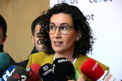 Imatge d'arxiu de la presidenta del grup parlamentàri d'ERC, Marta Rovira.