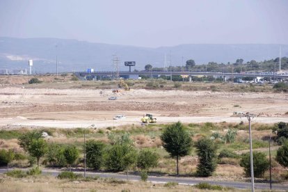 Imatge del polígon que havia d'acollir el complex comercial d'Ikea.