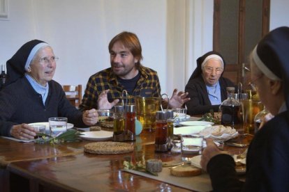 Imatge del programa d'ahir dedicat al monestir de Sant Daniel de Girona.