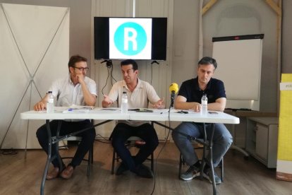 Prats, Batlle i Gibert, impulsors de les llistes republicanes.