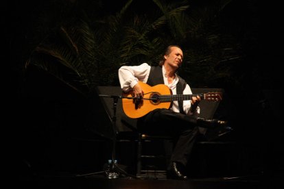 Imatge del guitarrista i compositor flamenc, Paco de Lucía.