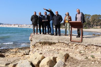 Jordi Sierra, ha comprovat in situ l'estat actual de les restes romanes.