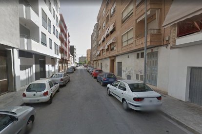 Calle del Diplomático Cavanilles de BEnicarló.