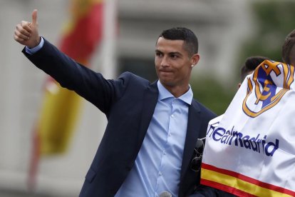 El davanter portugués Cristiano Ronaldo