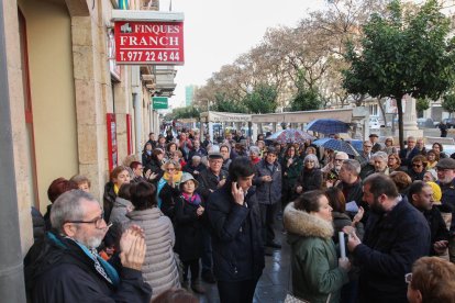 La concentració a Tarragona.