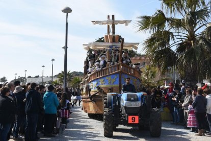 Imatge de la rua de Carnaval de Torredembarra l'any passat.